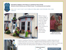 Tablet Screenshot of pelhamhouse.ca